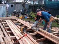Decking - During