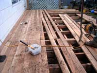 Decking - During