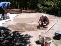 Paving - During