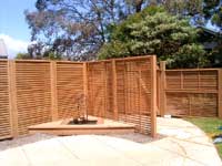 Stained Interior Fencing
