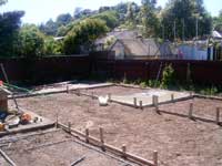 Concrete Pads Preparation